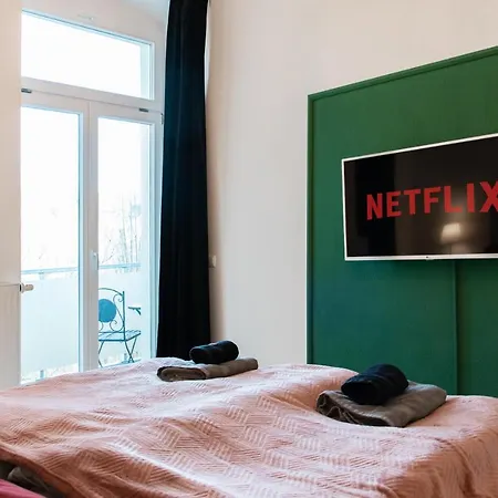 アパート The Grande Kassberg - Balkon, Netflix, Nespresso, Zentral ケムニッツ